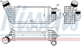  96573 - INTERCOOLER PEUGEOT 308(07-)2.0 HDI