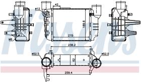  96709 - INTERCOOLER AUDI A 4/S 4(B6.B7)(00-