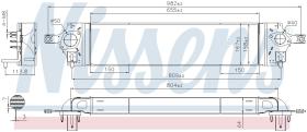  96582 - INTERCOOLER RENAULT KOLEOS(08-)2.0