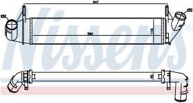  96585 - INTERCOOLER RENAULT DUSTER(10-)1.5