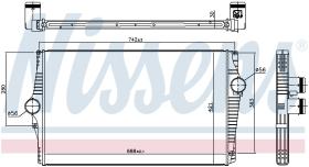  96601 - INTERCOOLER VOLVO XC 90 I(02-)D5