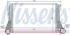 Nissens 96610 - INTERCOOLER VOLKSWAGEN-SVW TIGUAN 1