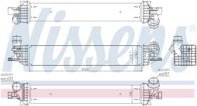  96625 - INTERCOOLER RENAULT LAGUNA III(07-)