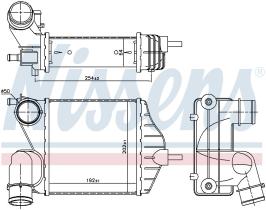  96653 - INTERCOOLER LANCIA MUSA(350)(04-)1.