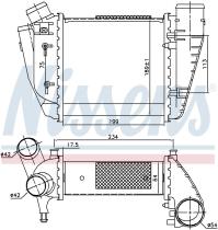  96678 - INTERCOOLER AUDI A 4/S 4(B6.B7)(00-