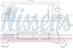  96719 - INTERCOOLER PEUGEOT 407(6D.6C.6E)(0