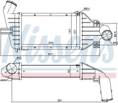  96863 - INTERCOOLER VAUXHALL ASTRA G(98-)1.