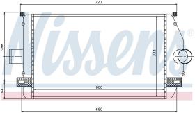  96866 - INTERCOOLER RENAULT ESPACE III(96-)