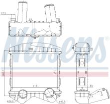  96893 - INTERCOOLER SMART FORTWO(W450)(04-)