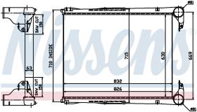  96967 - INTERCOOLER RVI-RENAULT TRUCKS KERA