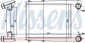 Nissens 97025 - INTERCOOLER RVI-RENAULT TRUCKS PREM