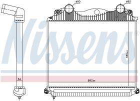 Nissens 97048 - INTERCOOLER MAN TG-A(02-)