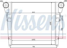 Nissens 97052 - INTERCOOLER RVI-RENAULT TRUCKS MAGN