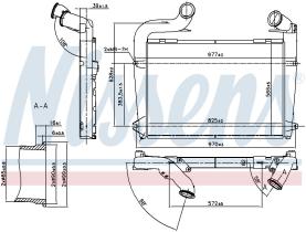 Nissens 97061 - INTERCOOLER SCANIA G-SERIES(07-)
