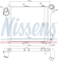  97075 - INTERCOOLER RVI-RENAULT TRUCKS C-SE