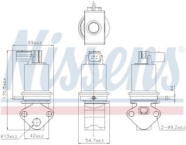 98179 - VALVULA EGR AUDI A 2(8Z)(00-)1.4 I