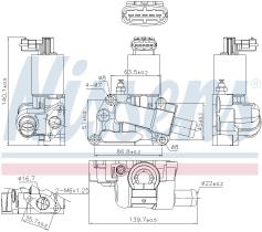  98227 - VALVULA EGR VAUXHALL CORSA B(93-)1.