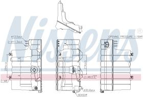 Nissens 996037 - VASO EXPANSION DAF 85 CF(98-)430