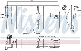 Nissens 996051 - VASO EXPANSION MAN F 90(86-)