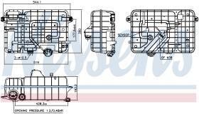  996053 - VASO EXPANSION MERCEDES ACTROS MP4(