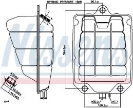 Nissens 996055 - VASO EXPANSION IVECO EUROCARGO E10