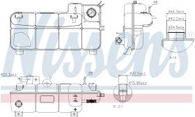 Nissens 996077 - VASO EXPANSION IVECO DAILY IV(06-)2