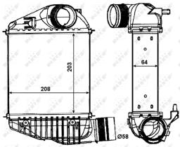 Nrf 30015 - CAC AUDI A6 04-