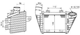 Nrf 30023 - CAC VW GOLF 91-