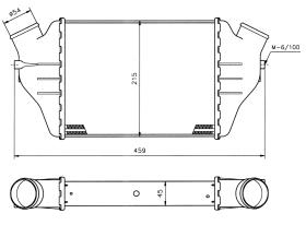 Nrf 30083 - INTERCOOLER FI.A-LANCIA CROMA-THEMA