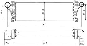 Nrf 30117 - INTERCOOLER / CHARGER IVECO 35-12 0