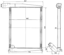 Nrf 30159 - INTERCOOLER KASSBOHRER