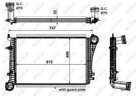 Nrf 30199 - CAC AUDI A3 01-