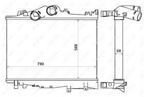 Nrf 30229 - CAC MERCEDES 1017 A 98-