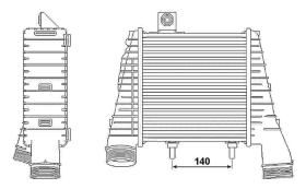 Nrf 30237 - INTERCOOLER / CHARGER AUDI A8 TDI Q