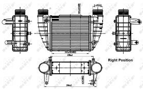Nrf 30252 - CAC AUDI A4 04-