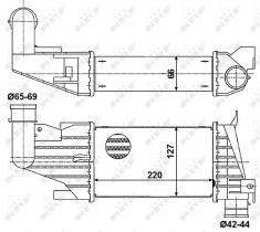 Nrf 30258 - CAC OPEL VAUXHALL ASTRA 04-