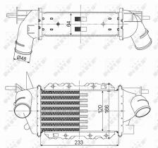 Nrf 30352 - CAC OPEL VAUXHALL VECTRA 97-