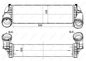 Nrf 30359 - CAC BMW X5&X6-SERIES E70/E71 06-