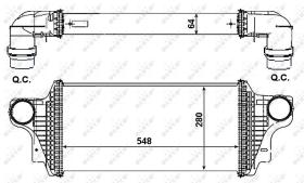 Nrf 30370 - CAC MERCEDES M/GL 3.0D 2005-