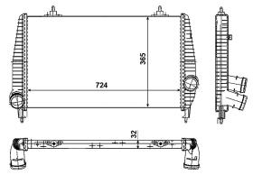 Nrf 30474 - INTERCOOLER LANCIA