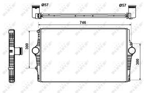 Nrf 30501 - CAC VOLVO S60, S80, V70, XC70
