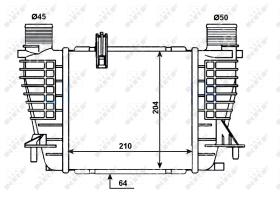 Nrf 30518 - CAC NISSAN NOTE, NV200