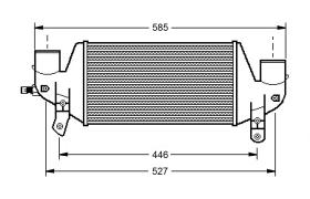 Nrf 30545 - INTERCOOLER FORD