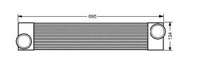 Nrf 30550 - INTERCOOLER / CHARGER BMW 5,6 & 7 S