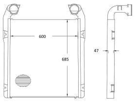 Nrf 30553 - INTERCOOLER 0 0 0