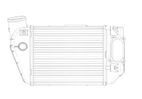 Nrf 30766 - INTERCOOLER TURISMOS AUDI A4 1.8T 0