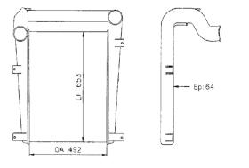 Nrf 30809 - REF.AIRE SOBREAL. IVECO 190.31/36/3
