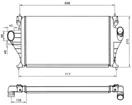 Nrf 30829 - INTERCOOLER CITROEN - PEUGEOT