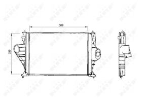 Nrf 30843 - CAC CITROEN XANTIA 93-