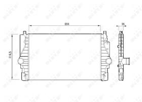 Nrf 30873 - CAC VW PASSAT ESTATE/VARIANT 97-